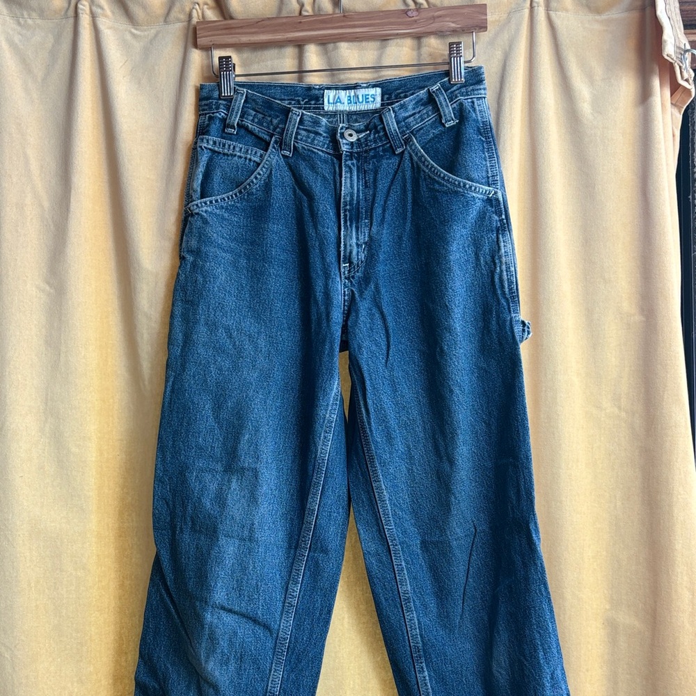 Vintage L.A. Blues Dark Blue Carpenter Jeans